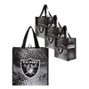 Las Vegas Raiders NFL 4 Pack Reusable Shopping Bags