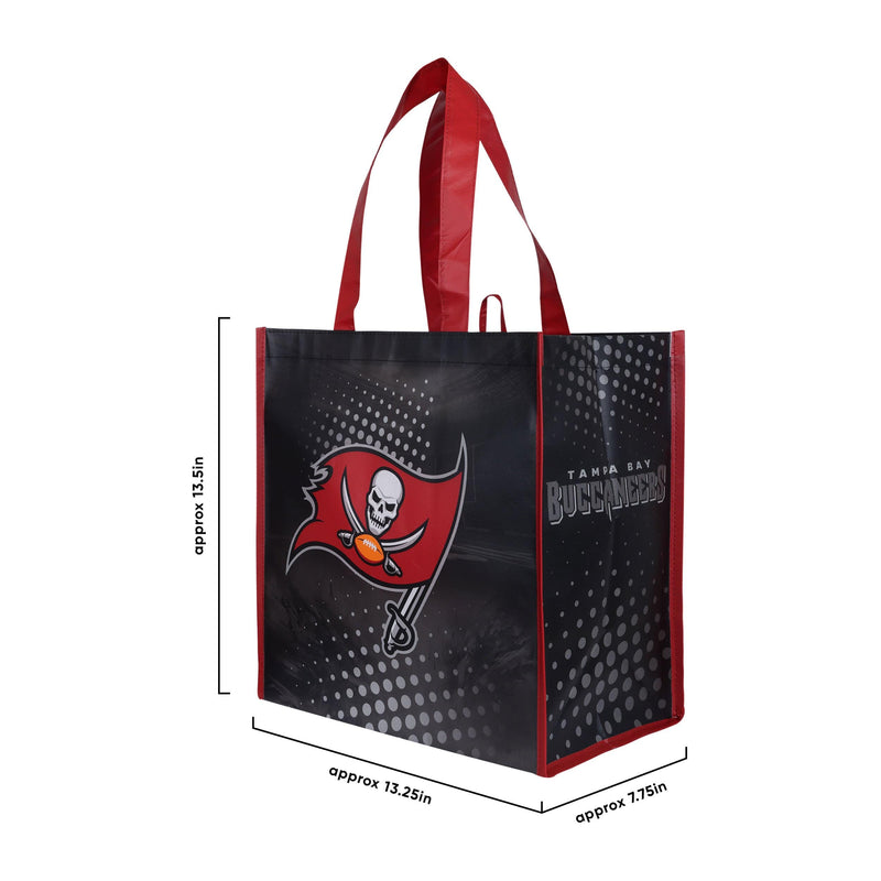 Tampa Bay Buccaneers NFL 4 Pack Reusable Shopping Bag