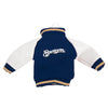 Milwaukee Brewers MLB Fabric Varsity Jacket Ornament