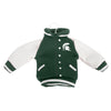 Michigan State Spartans NCAA Fabric Varsity Jacket Ornament