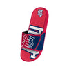 St Louis Cardinals MLB Mens Colorblock Big Logo Gel Slide