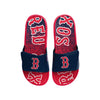Boston Red Sox MLB Mens Gradient Wordmark Gel Slide