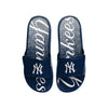 New York Yankees MLB Mens Gradient Wordmark Gel Slide