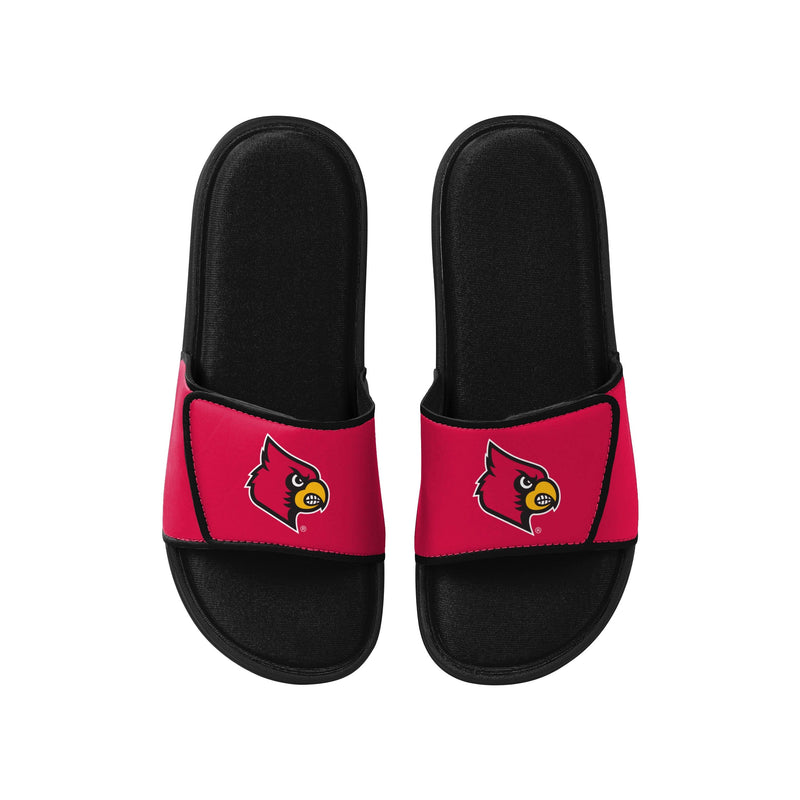 louisville cardinal mens slippers