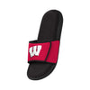 Wisconsin Badgers NCAA Mens Foam Sport Slide Sandals