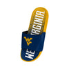 West Virginia Mountaineers NCAA Mens Gradient Wordmark Gel Slide