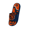 Chicago Bears NFL Mens Colorblock Big Logo Gel Slides
