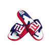New York Giants NFL Mens Colorblock Big Logo Gel Slides