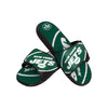 New York Jets NFL Mens Colorblock Big Logo Gel Slides