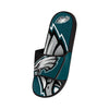 Philadelphia Eagles NFL Mens Colorblock Big Logo Gel Slides