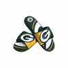 Green Bay Packers NFL Youth Colorblock Big Logo Gel Slide