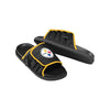 Pittsburgh Steelers NFL Mens Future Slide Flip Flops