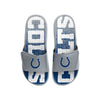 Indianapolis Colts NFL Mens Gradient Wordmark Gel Slide