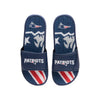 New England Patriots NFL Mens Wordmark Gel Slides