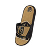Vegas Golden Knights NHL Mens Colorblock Big Logo Gel Slides