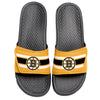 Boston Bruins NHL Mens Stripe Legacy Sport Slides