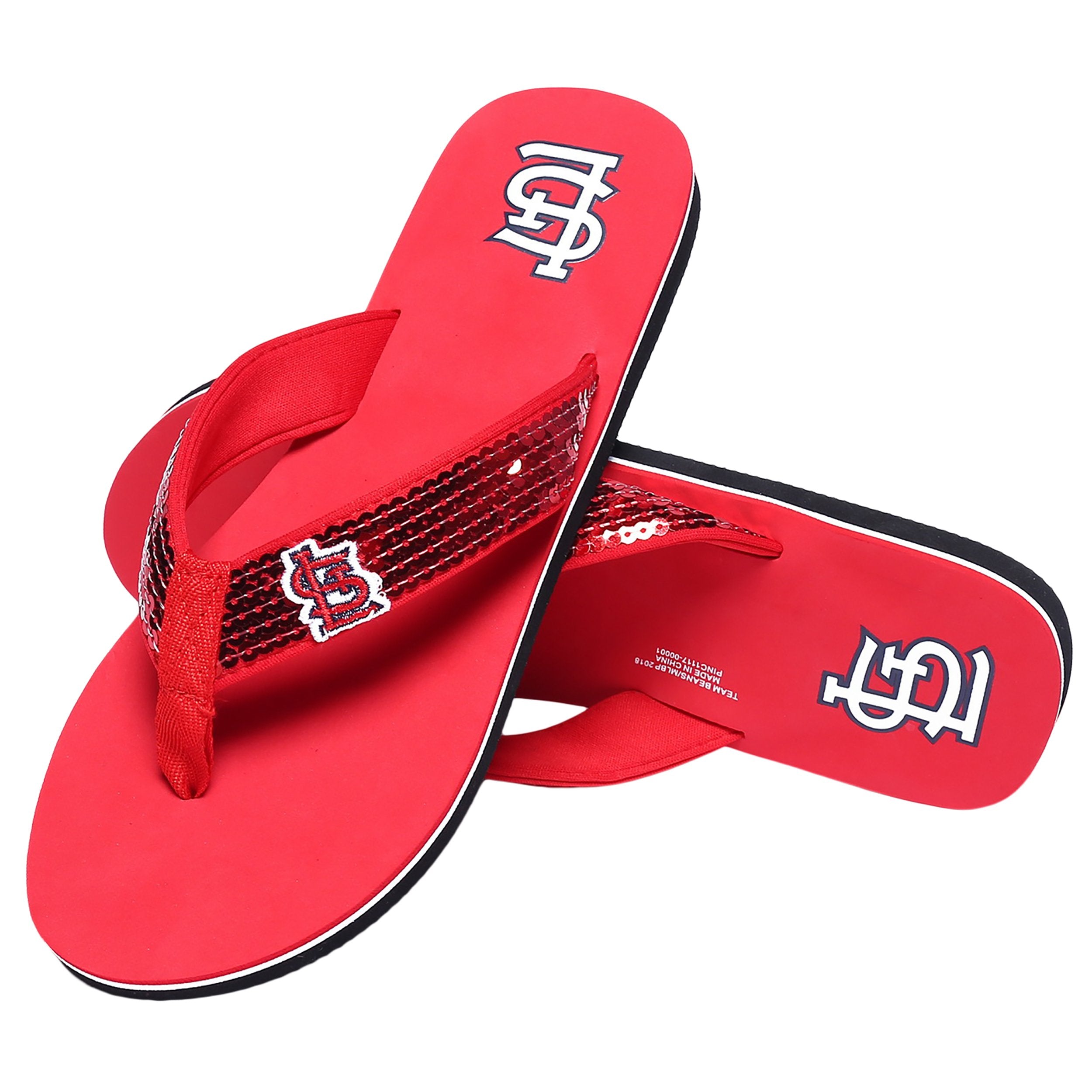 Official St. Louis Cardinals Slippers, Cardinals Bedroom Shoes