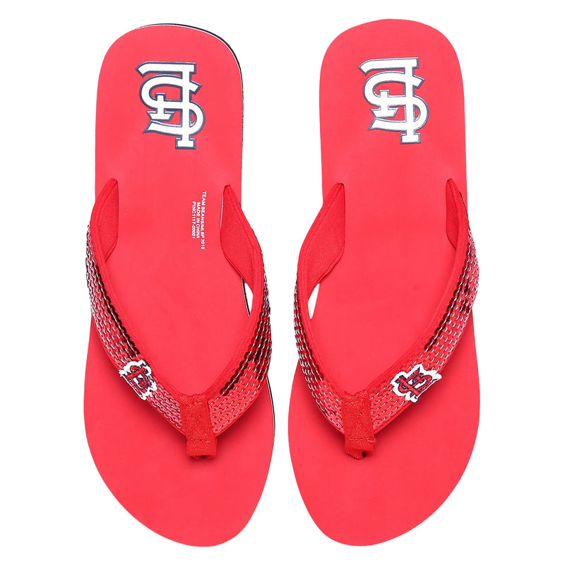 st louis cardinals baseball slippers ladies