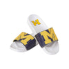 Michigan Wolverines NCAA Womens Big Logo Shimmer Slide