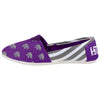 Kansas State Wildcats NCAA Womens Stripe Canvas Shoes