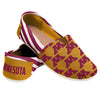 Minnesota Golden Gophers NCAA Womens Stripe Canvas Shoes