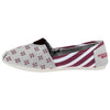 Mississippi State Bulldogs NCAA Womens Stripe Canvas Shoes