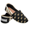 Purdue Boilermakers NCAA Womens Stripe Canvas Shoes