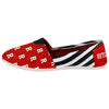 Rutgers Scarlet Knights NCAA Womens Stripe Canvas Shoes