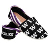 Washington Huskies NCAA Womens Stripe Canvas Shoes