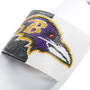 Baltimore Ravens NFL Womens Big Logo Shimmer Slide