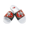 San Francisco 49ers NFL Womens Big Logo Shimmer Slide