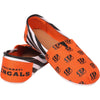 Cincinnati Bengals NFL Womens Stripe Canvas Shoes