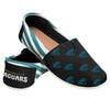 Jacksonville Jaguars NFL Womens Stripe Canvas Shoes