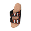 Cleveland Browns NFL Womens Team Logo Double Buckle Sandal