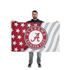 Alabama Crimson Tide NCAA Americana Horizontal Flag
