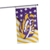 LSU Tigers NCAA Americana Horizontal Flag
