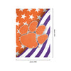 Clemson Tigers NCAA Americana Vertical Flag