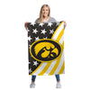 Iowa Hawkeyes NCAA Americana Vertical Flag