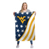 West Virginia Mountaineers NCAA Americana Vertical Flag