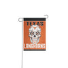 Texas Longhorns NCAA Day Of The Dead Garden Flag