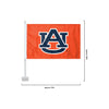 Auburn Tigers NCAA 2 Pack Solid Car Flag