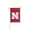 Nebraska Cornhuskers NCAA Solid Garden Flag