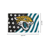 Jacksonville Jaguars NFL Americana Horizontal Flag