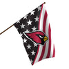 Arizona Cardinals NFL Americana Vertical Flag