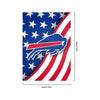 Buffalo Bills NFL Americana Vertical Flag