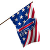 Buffalo Bills NFL Americana Vertical Flag
