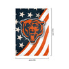 Chicago Bears NFL Americana Vertical Flag