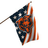 Chicago Bears NFL Americana Vertical Flag