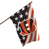 Cincinnati Bengals NFL Americana Vertical Flag