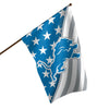 Detroit Lions NFL Americana Vertical Flag